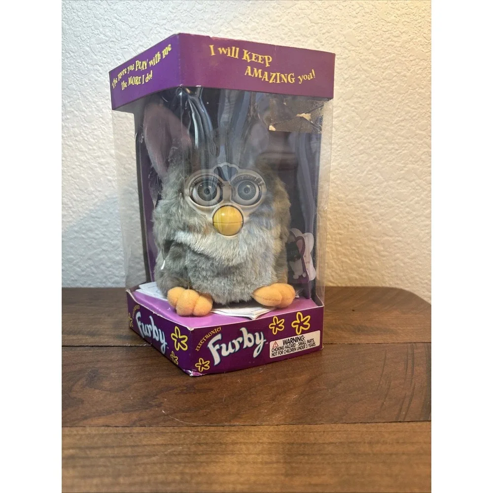 Tiger Furby 70-800 Electronic Interactive Toy new in box vintage furby